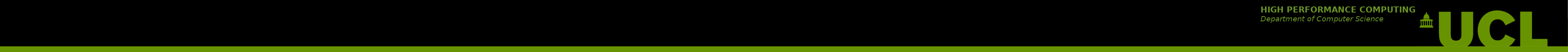 UCL Computer Science HPC Service